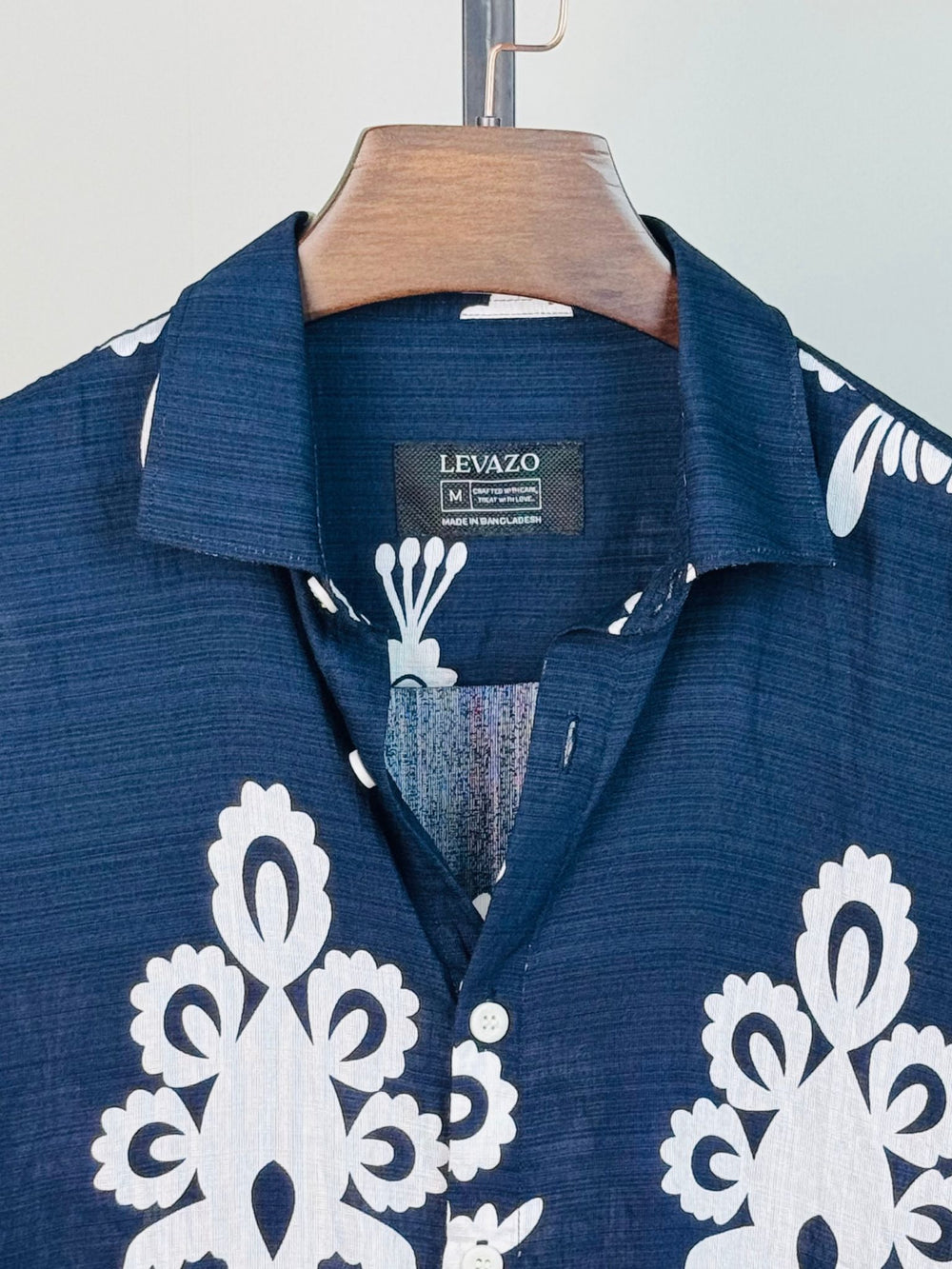 Midnight Heritage Printed Drop Shoulder Shirt